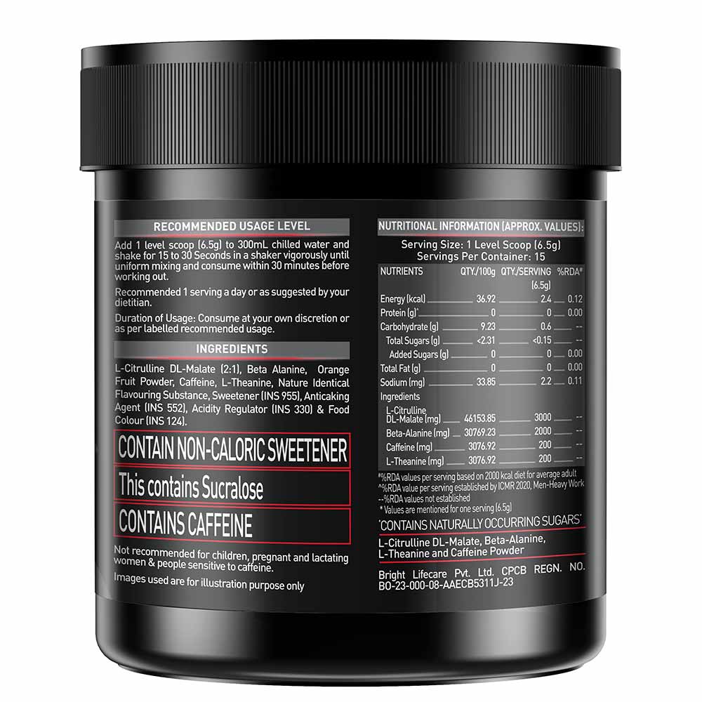 prd_3779887-MuscleBlaze-PRE-Workout-200-Xtreme-0.22-lb-Fruit-Punch_o.jpg MuscleBlaze PRE Workout 200 Xtreme | 100g | 15 Servings | MB Pre-workout - Image 8
