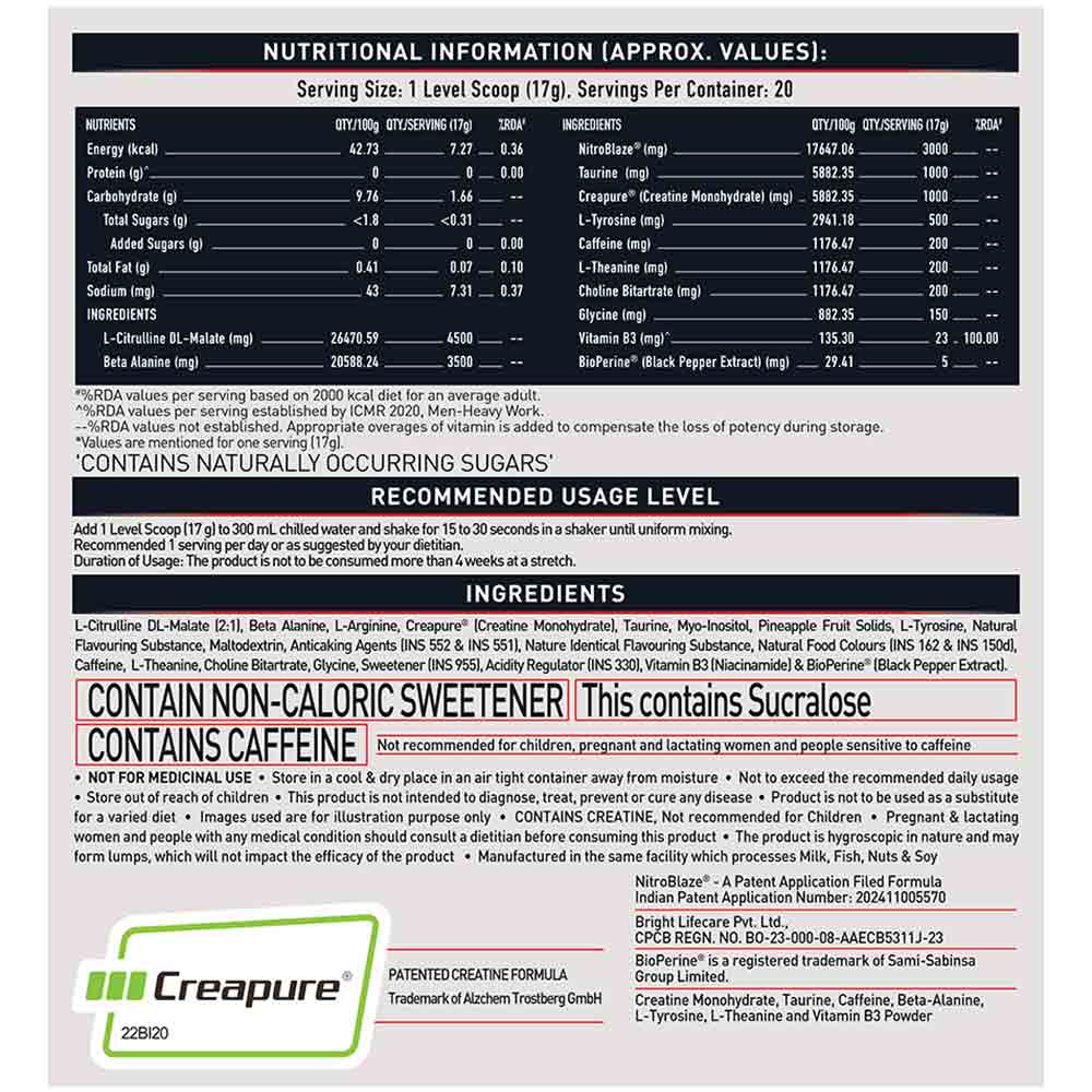 muscleblaze pre workout wrathx muscleblaze pre workout wrathx