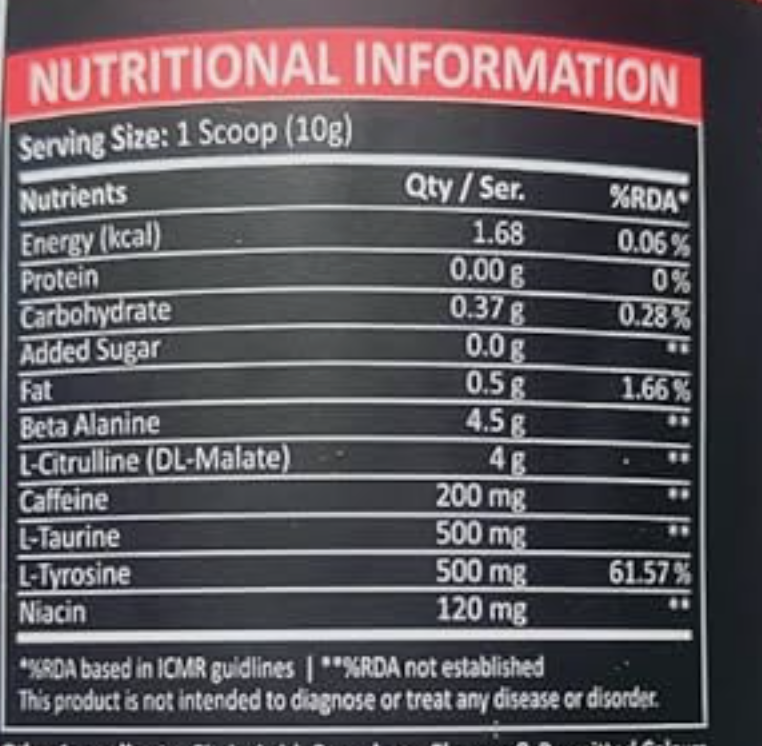 muscle doctor rdx 60 servings pre workout (300 g, tropical orange) rdx pre workout muscle doctor rdx 60 servings pre workout (300 g, tropical orange) rdx pre workout